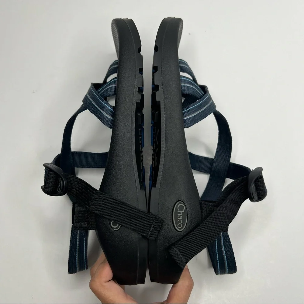 Chaco Z2 Unaweep Sandals Black Blue Men’s Size 10